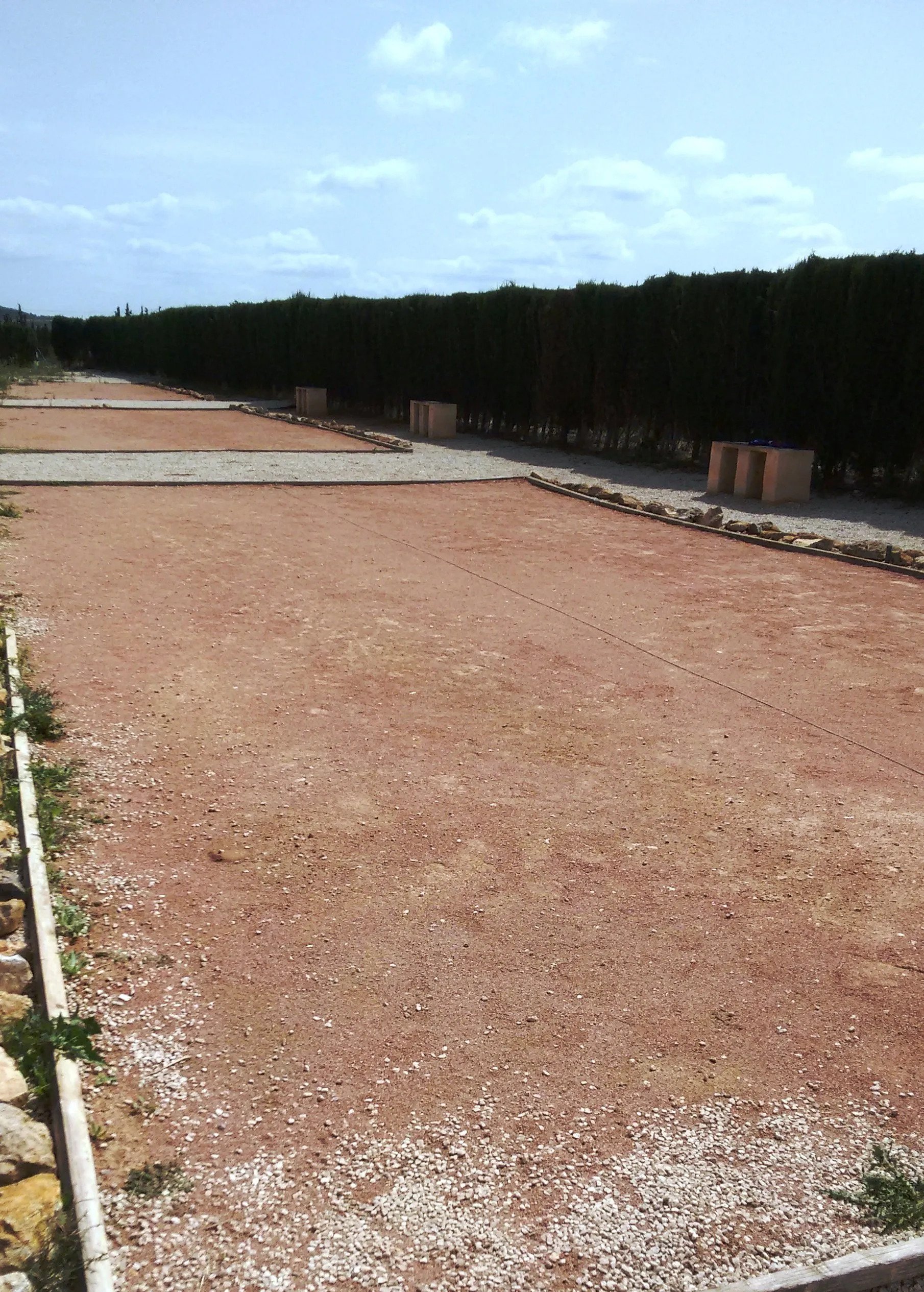 Petanca courts at El Cortijo